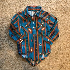 Wrangler Baby Western Onesie